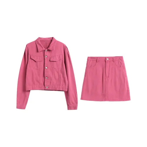 WOWI Two Piece Skirt Sets Women's