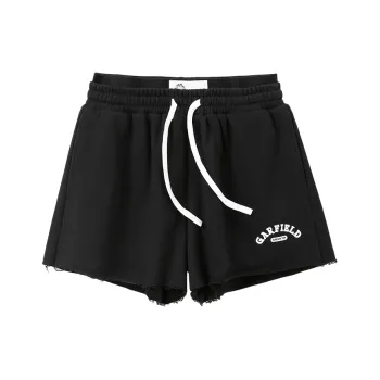FUN X Garfield Casual Shorts Women's Black