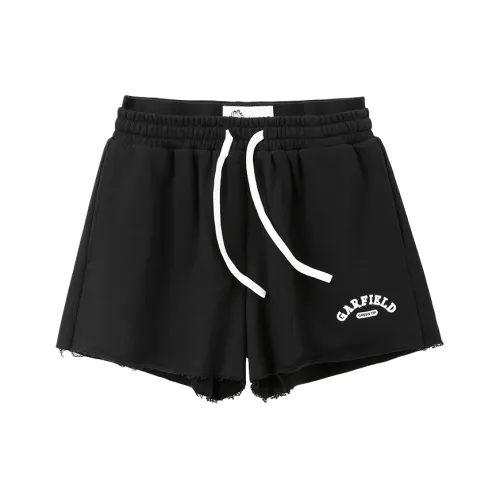 FUN X Garfield Casual Shorts Women's Black