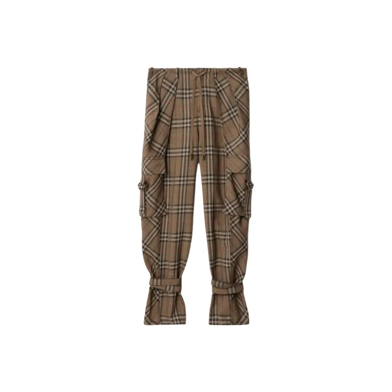 Burberry SS25 Cargo Pants Women's Shrub Color-0