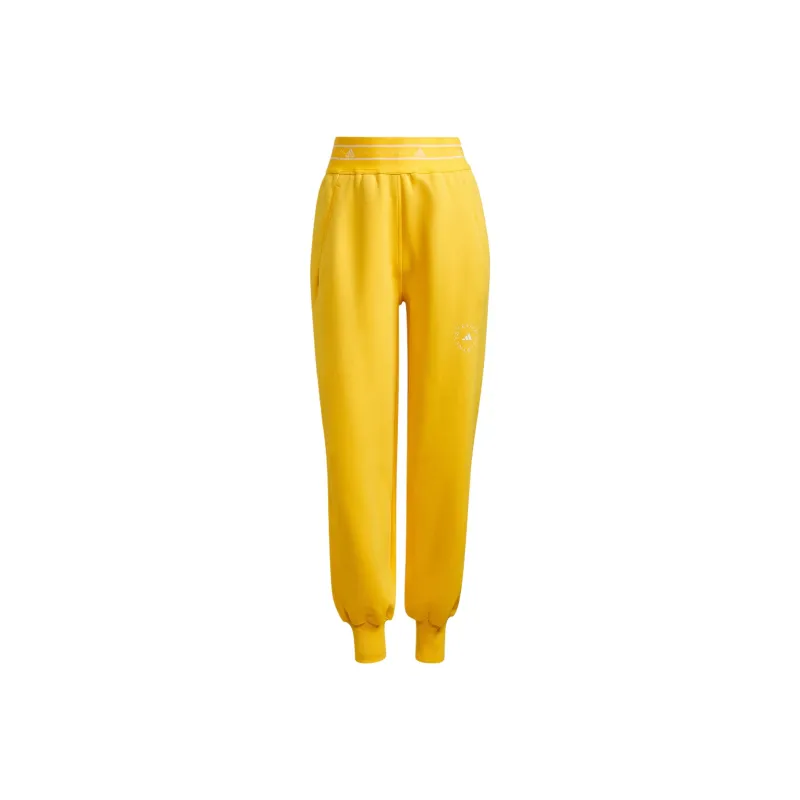 Adidas x Stella Mccartney SC SWPANT Knitted Sports Pants Women's Yellow-0