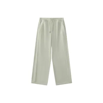 FILA FUSION FUSIONEER Knitted Sweatpants Women's Gray Duckling