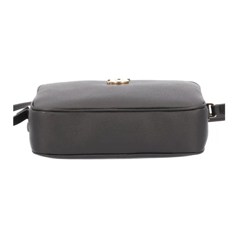 Burberry Leather Camera Bag, Shoulder Bag Women's Black-5