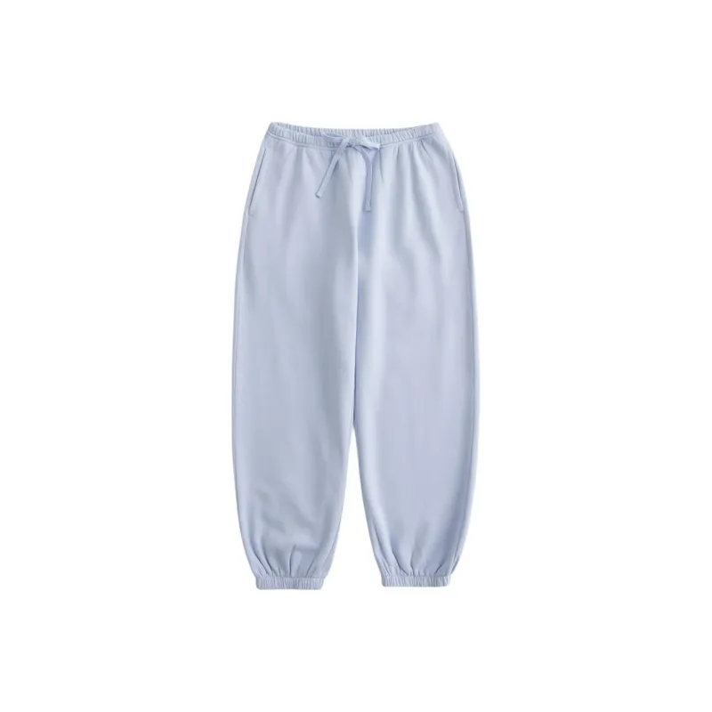 Hollister Knitted Sports Pants Women's Blue-0