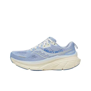Sweaty Betty x Saucony Guide 18 Cushioning Slip Resistant Low Top Running Shoes Women's Blue