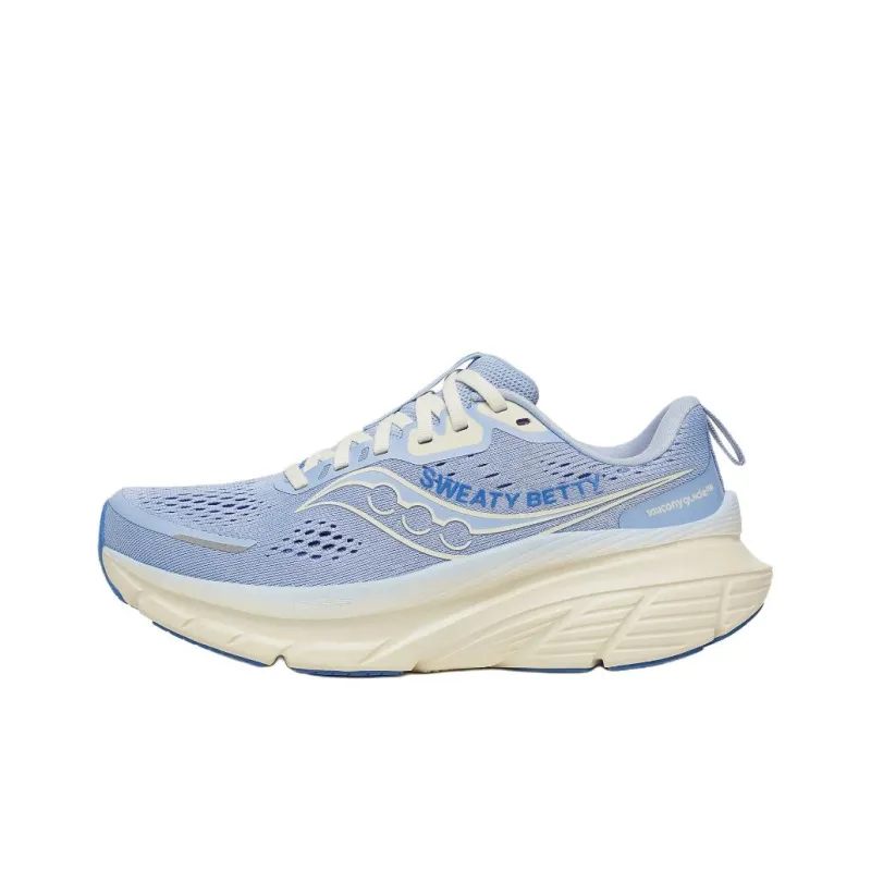 Sweaty Betty x Saucony Guide 18 Cushioning Slip Resistant Low Top Running Shoes Women's Blue-0