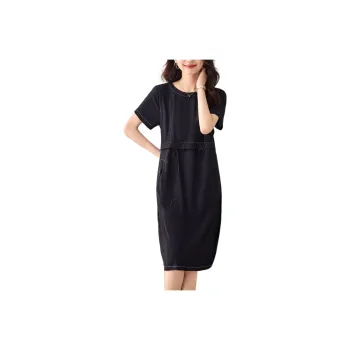 ORIGIN Short Sleeved Dresses Women's Black