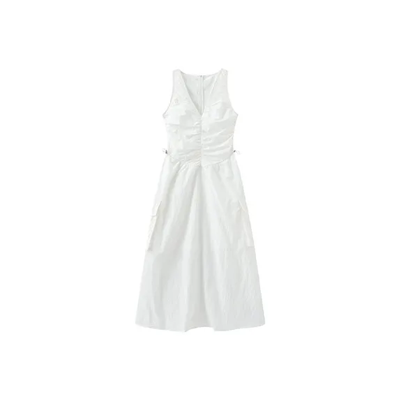Cubic Sleeveless Dresses Women's-0
