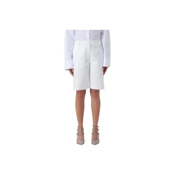 Valentino Knee Length Bermuda Shorts