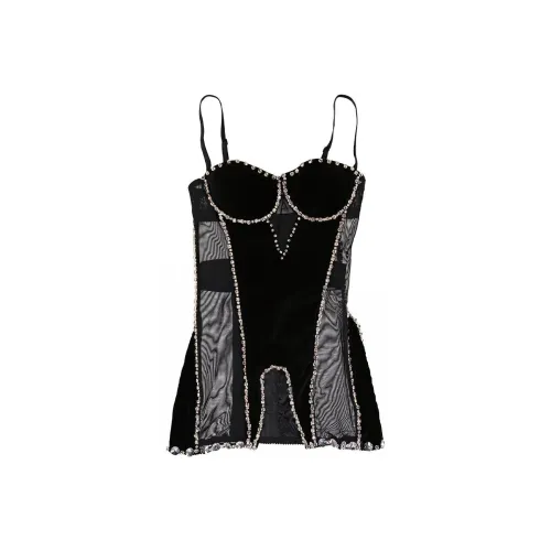 Burberry Slip Dresses Women's Black