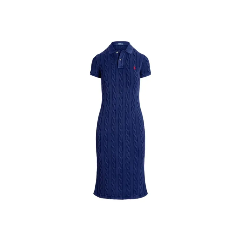 Polo Ralph Lauren Polo Pony Midi Dress-0