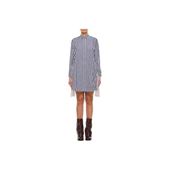 Sacai Striped Mini Dress