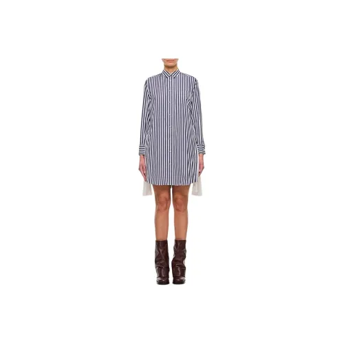 Sacai Striped Mini Dress
