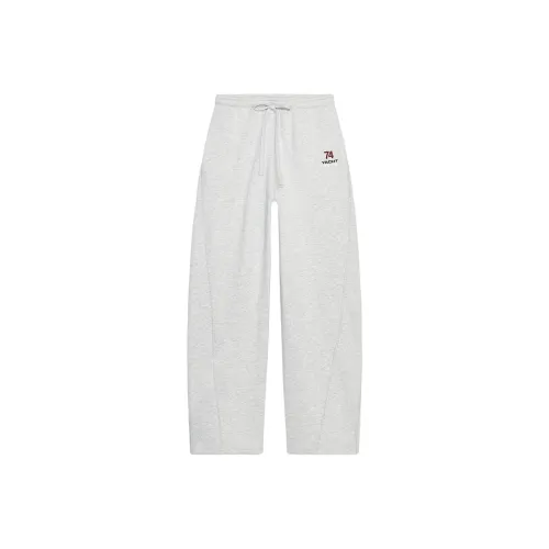 ZARA Knitted Sweatpants Women's Zebra Print Gray