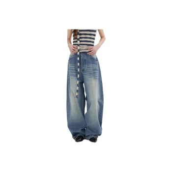 WooHa Jeans Women's Denim Blue
