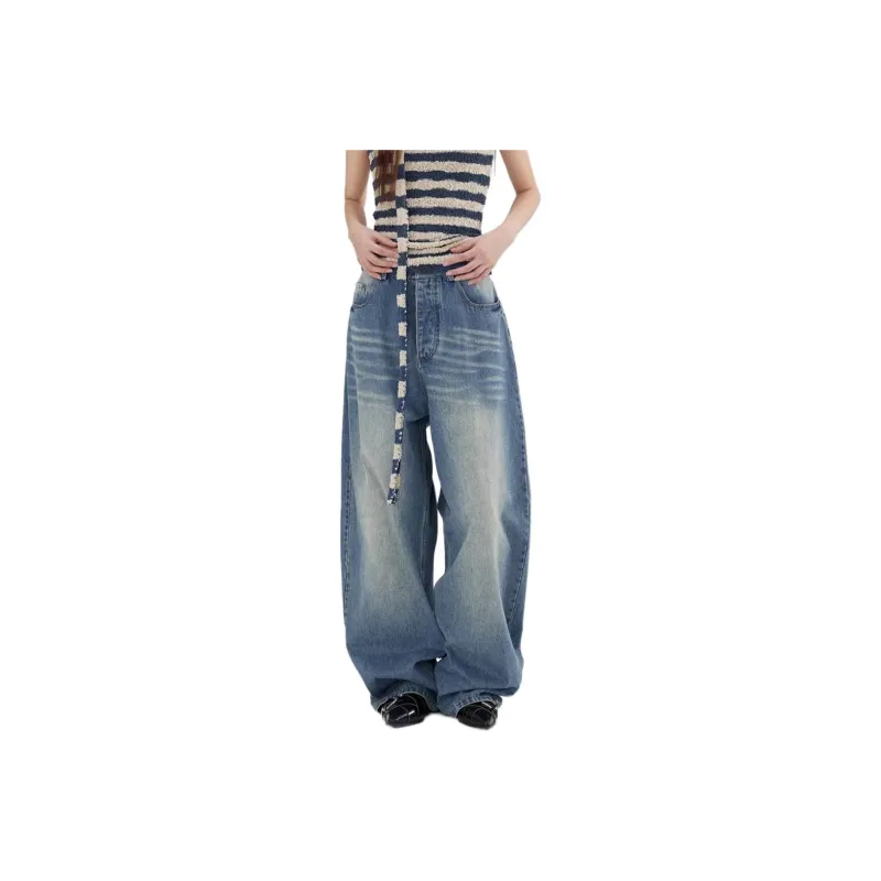 WooHa Jeans Women's Denim Blue-0
