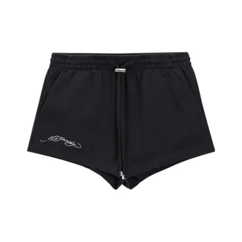 Ed Hardy SS24 Casual Shorts Women's Black