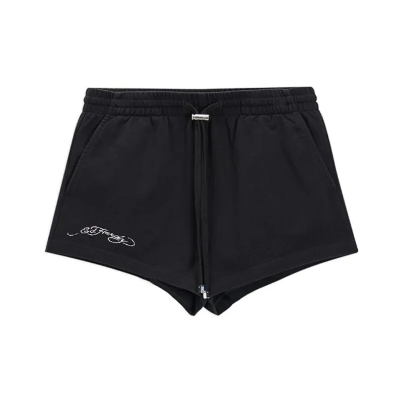 Ed Hardy SS24 Casual Shorts Women's Black-0