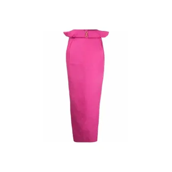 Jacquemus Casual Long Skirts Women's Pink