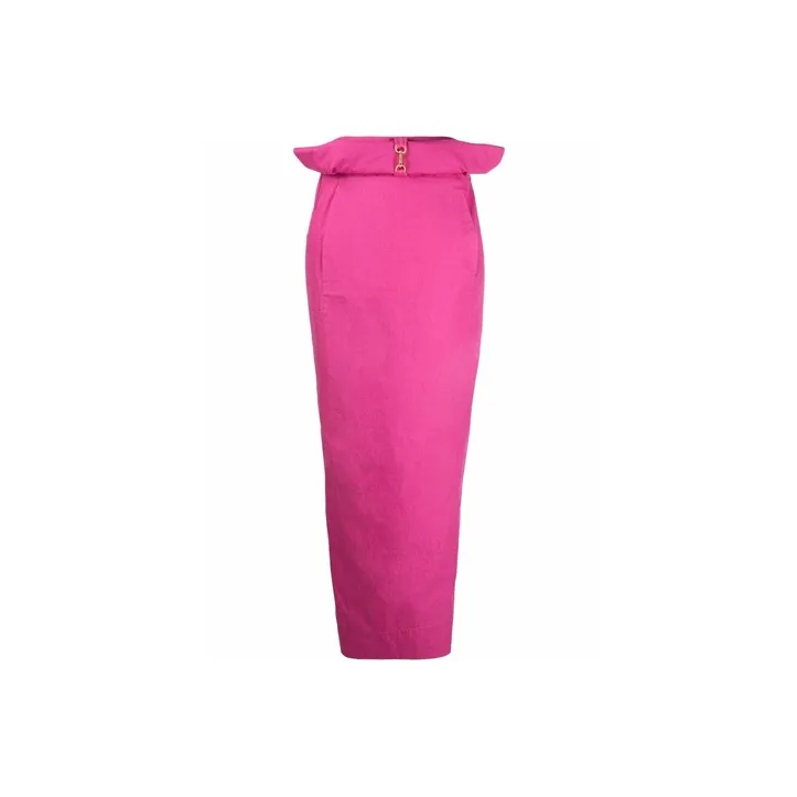 Jacquemus Casual Long Skirts Women's Pink-0