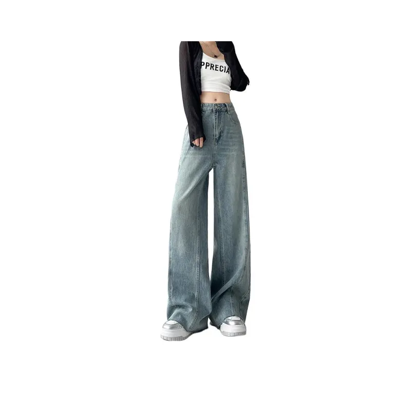 Kazakhstan Jeans Women's Vintage Blue-0
