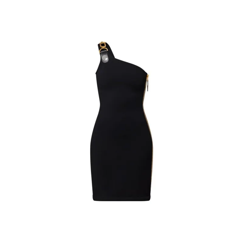 LOUIS VUITTON Xxl Detail One-Shoulder Dress-0