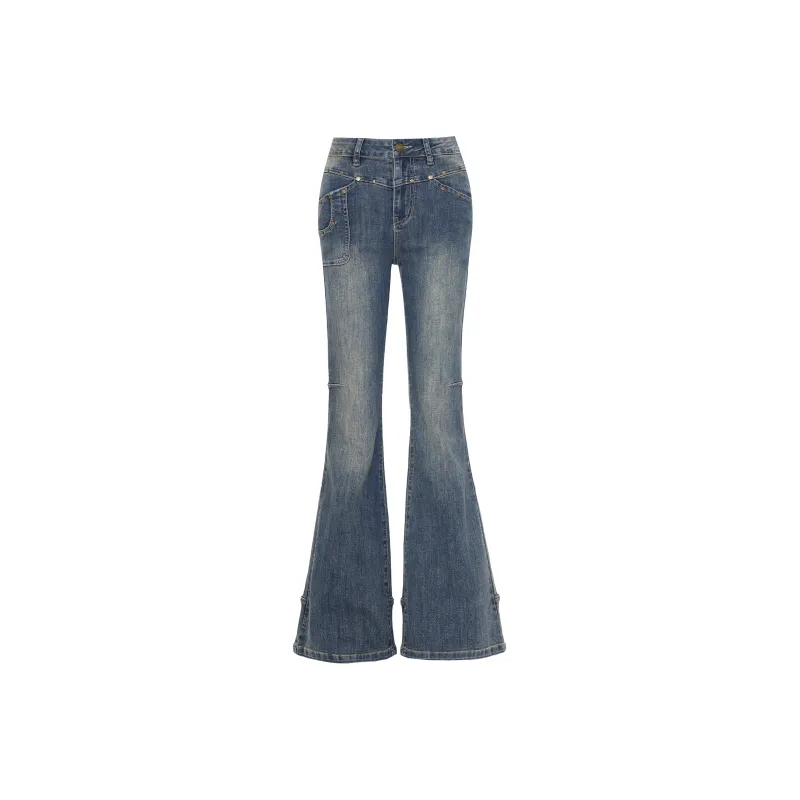 FHMY Jeans Women's Vintage Blue-0