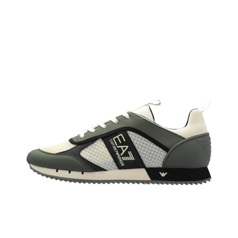 EMPORIO ARMANI EA7 Low Top Casual Shoes Men's Green-0
