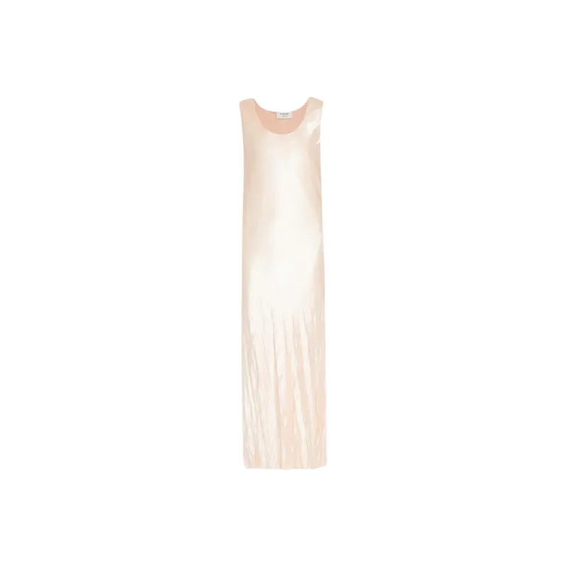 SportMa Savana Collection Crinkle Look Dress Sleeveless Dress Women's Pink-0