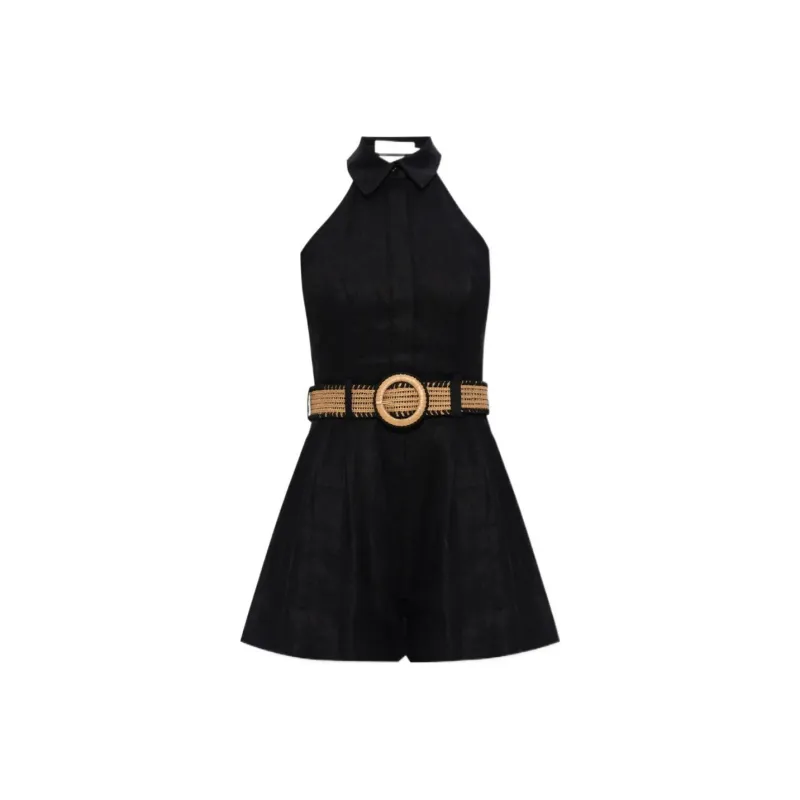Zimmermann SS24 Sleeveless Dress Women's Black-0