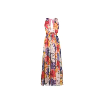 ETRO Floral print Silk Dress