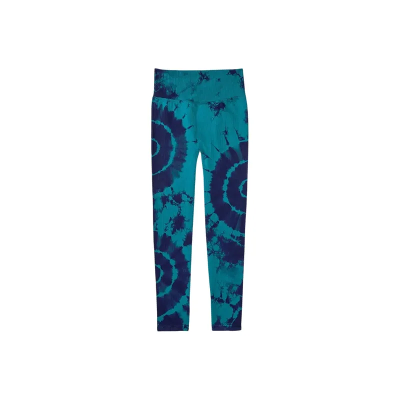 Victoria's Secret PINK Leggings Women's Coral Blue Tie-Dye-0