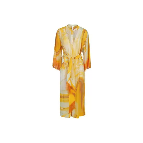 JONATHAN SIMKHAI Long Sleeved Dress Women's Orange
