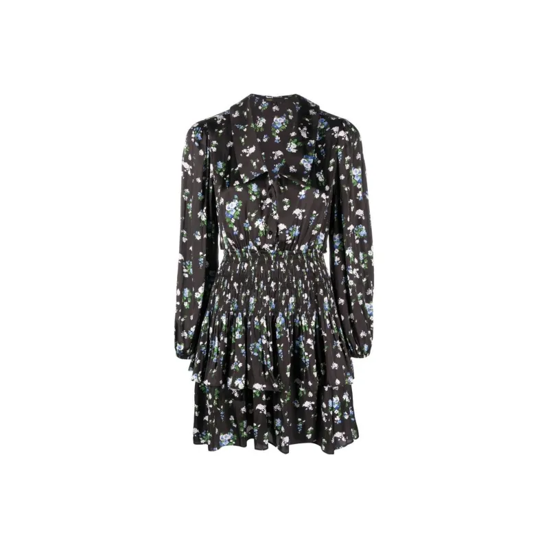 Maje Long-Sleeved Dresses Women's Black-0