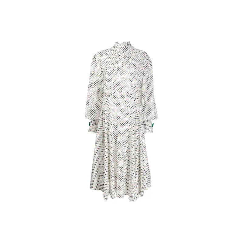 Christopher Kane Long-Sleeved Dresses Women's White-0