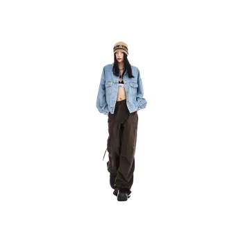 Kazakhstan Cargo Pants Women's Dark Brown