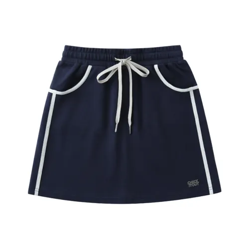 Checkitout Casual Shorts Women's Dark Blue