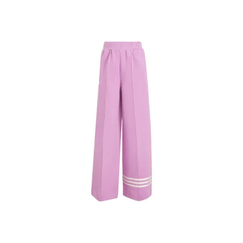 Adidas Originals ADICOLOR NEUCLASSICS FW24 Track Knitted Sweatpants Women's Second Hand Purple