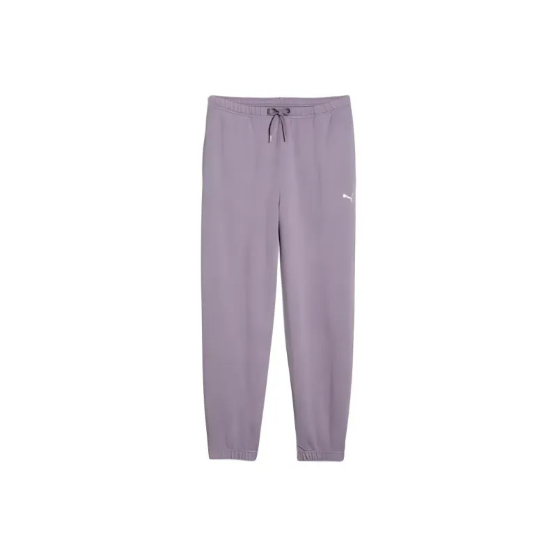 PUMA Women's Essentials Collection Sportstyle Collection FW24 Knitted Sports Pants Women's Light Purple-0