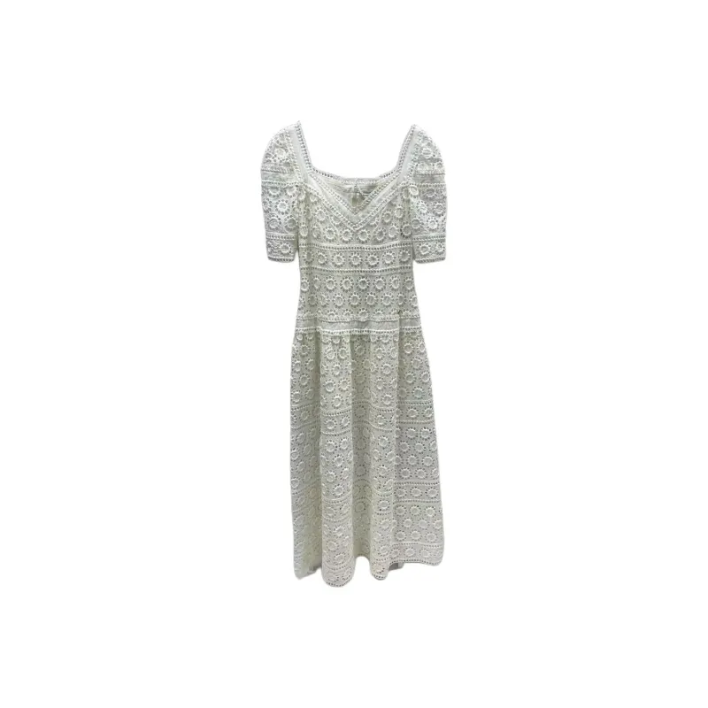 CHANEL 21S Spring Summer Premium Product Short Sleeved Dress Women's White-0