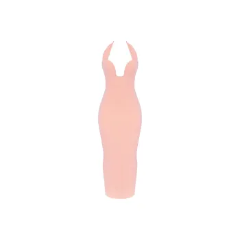 HOUSE OF CB GIANINA Slip Dress Women's SORBET/Ice Cream Color