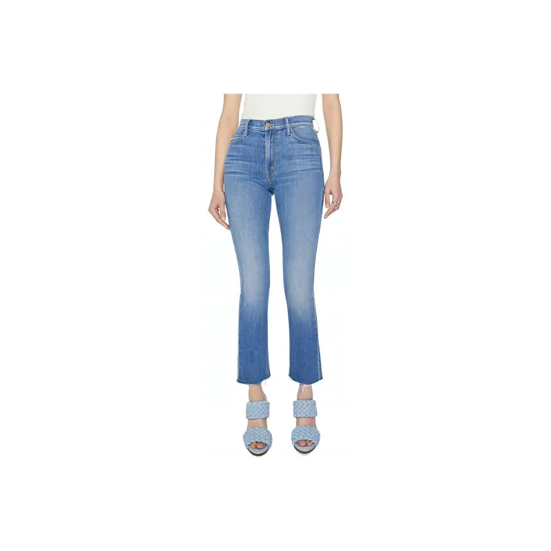 MOTHER Dazzler Log-tag Tapered Jeans-0