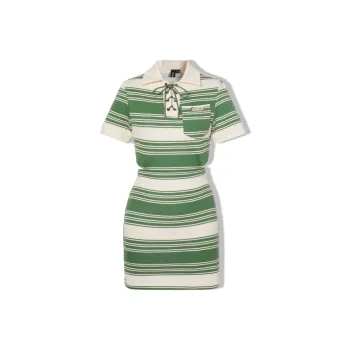 LA CRAWFISH Short Sleeved Dresses Women's