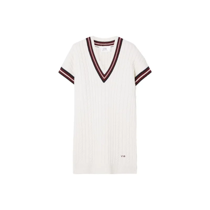 Victoria, Victoria Beckham Short-Sleeved Dresses Women's White-0