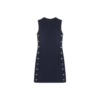 CLUB MONACO Sleeveless Dress Women's Marine Blue