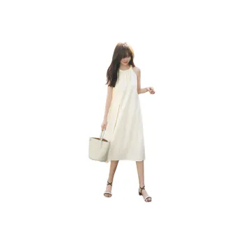 Mt SS24 Sleeveless Dress Women's Ecru