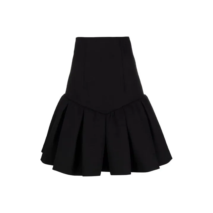 PHILOSOPHY DI LORENZO SERAFINI FW21 Cropped Skirt Black-0