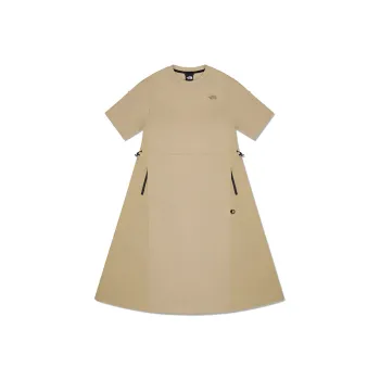 THE NORTH FACE UE Series Short Sleeved Dress Women's LK5/Stone Brown