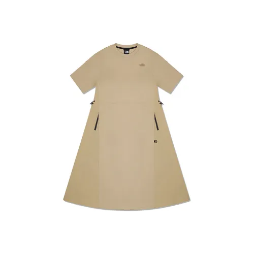 THE NORTH FACE UE Series Short Sleeved Dress Women's LK5/Stone Brown