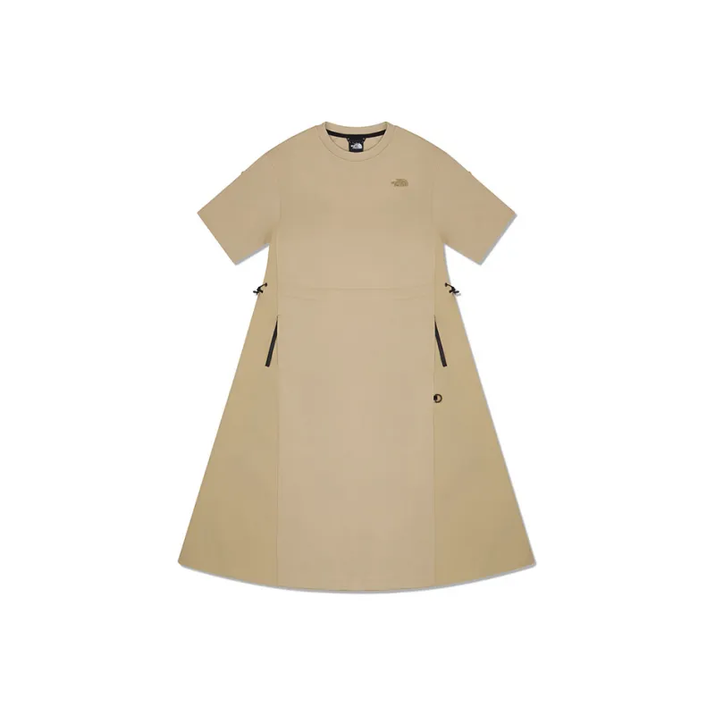 THE NORTH FACE UE Series Short Sleeved Dress Women's LK5/Stone Brown-0